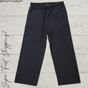 Free People FP Movement Black Cotton Lounge Pants
